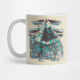 Cosmic Egypt Spaceman Mug